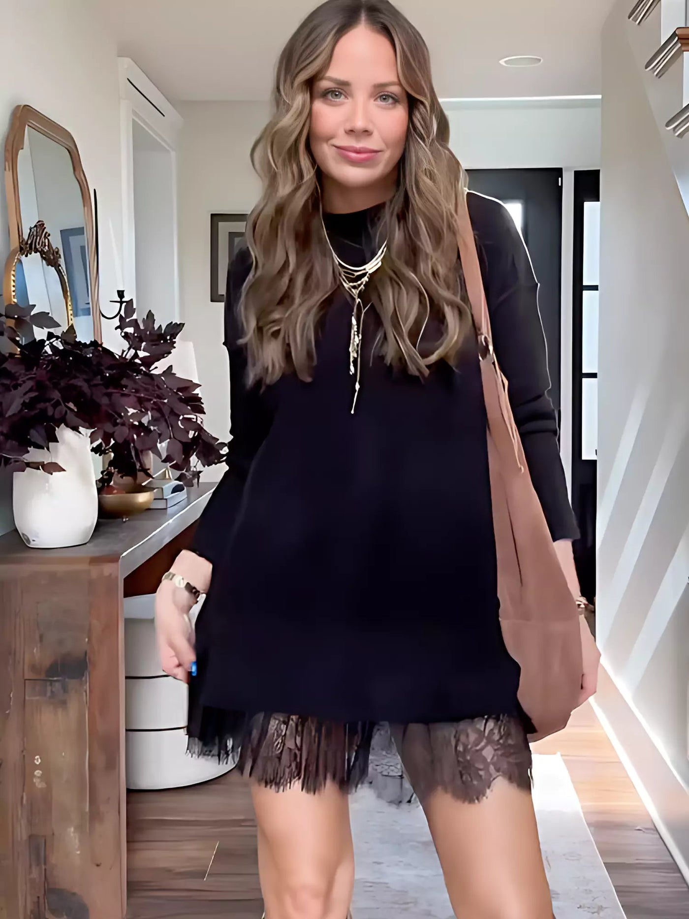 Sweet Lace Knit SET