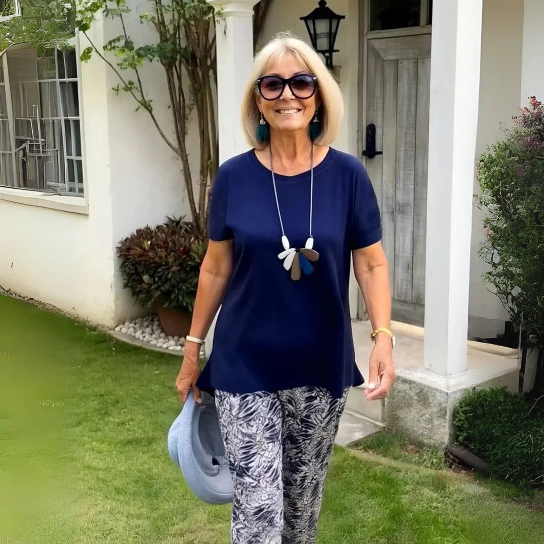 Arielle™ Chic Elegant Set ( T-Shirt + Trousers )