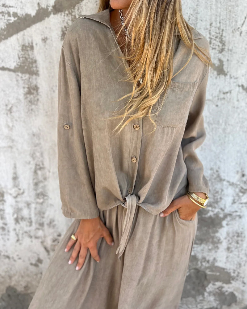 Mireya™ Wide Leg Two-Piece Set