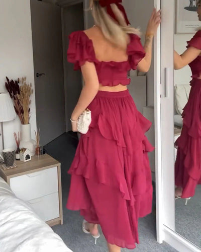 Elisa™ | Ruffle Dress