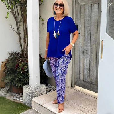 Arielle™ Chic Elegant Set ( T-Shirt + Trousers )