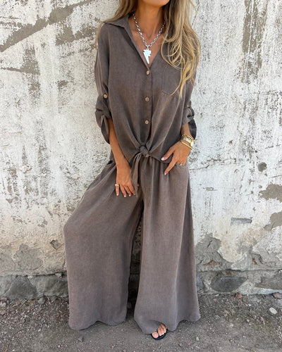 Mireya™ Wide Leg Two-Piece Set
