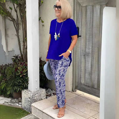 Arielle™ Chic Elegant Set ( T-Shirt + Trousers )