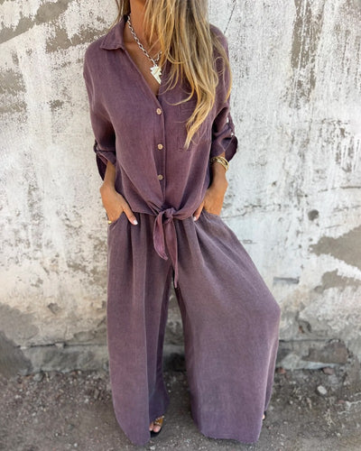 Mireya™ Wide Leg Two-Piece Set