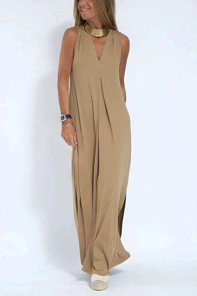 ELISE™ | Elegant Maxi Dress with Free Matching Cardigan